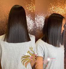 straight silk press on black girl natural hair - Google Search