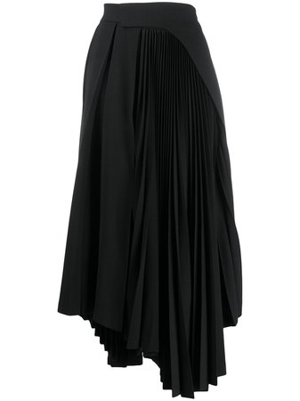AMBUSH Asymmetric Pleated Skirt - Farfetch