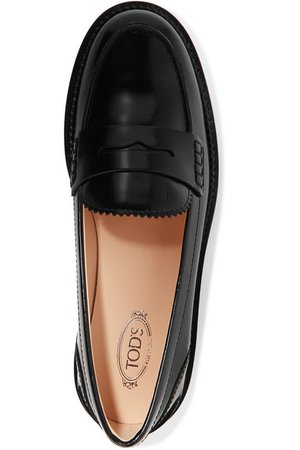 Tod's | Patent-leather loafers | NET-A-PORTER.COM