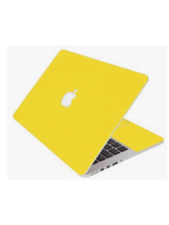 Yellow Apple computer
