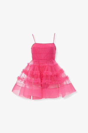 Tulle Fit & Flare Dress | Forever 21