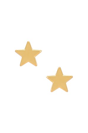 Lele Sadoughi Ashford Star Stud Earrings in Gold | REVOLVE