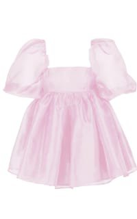 Rent Pink Puff Mini Dress - Selkie | HURR
