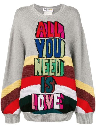 Stella Mccartney Slogan Sweater | Farfetch.com