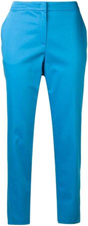 blue suit trousers