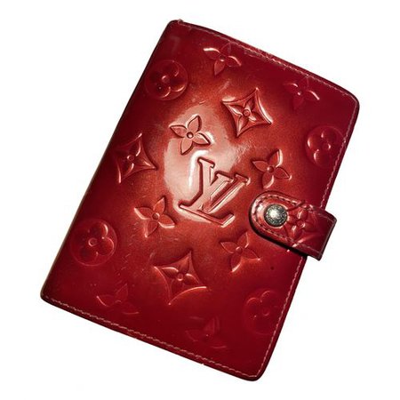 Leather diary Louis Vuitton Red in Leather - 13134045