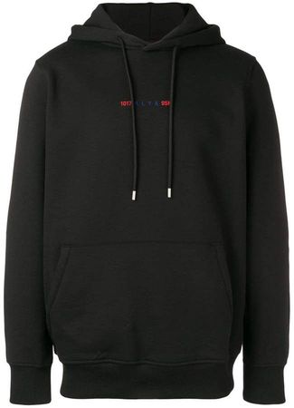 1017 Alyx 9SM logo print hoodie
