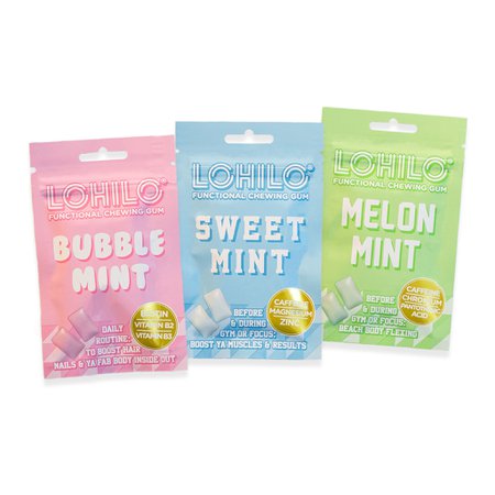 THE PERFECT TRYOUT - Functional Chewing Gum - 3 packages – Lohilo
