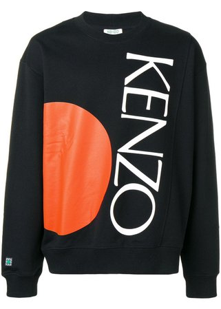 KENZO | Sweaters & Knitwear | SWEATSHIRT | Logo Sweatshirt | Black | Tessabit Shop Online