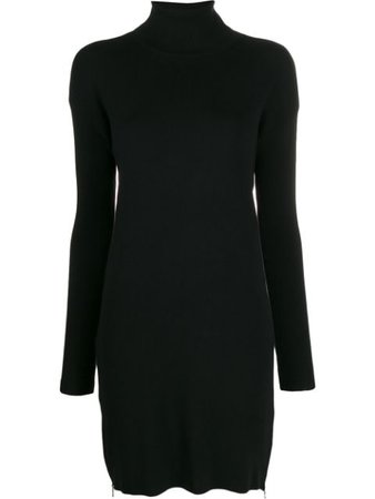 Michael Michael Kors zipped sweater dress black MF98Z5E0WP - Farfetch