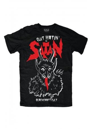 Blackcraft Cult Hatin' On Satan T-Shirt | Attitude Clothing