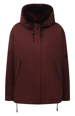 Женская бордовая куртка YS ARMY PARIS — купить за 135500 руб. в интернет-магазине ЦУМ, арт. 22WFV01664F52X