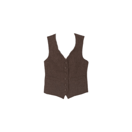 brown vest