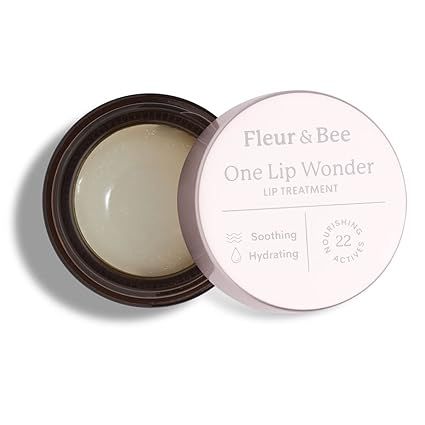 Amazon.com : Peptide Lip Treatment with Anti-Aging Benefits | Clean, 100% Vegan, Cruelty Free | Restorative Repair For Dry Lips That Visibly Plumps and Hydrates | One Lip Wonder by Fleur & Bee - 0.17oz : Beauty & Personal Care