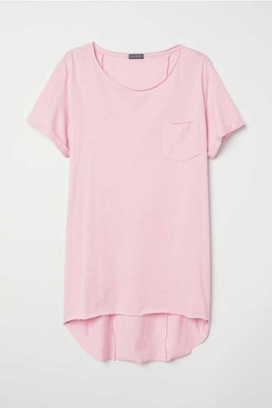 Long T-shirt - Light pink - Men | H&M US