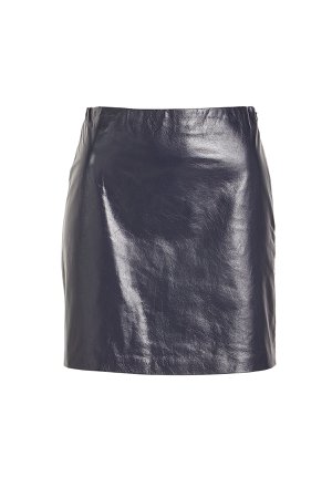 Micro Mini Leather Skirt Gr. US 4
