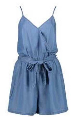 chambray playsuit