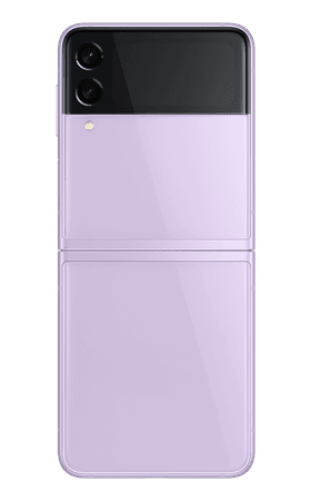 Samsung Galaxy Z Flip3 5G lavender phone