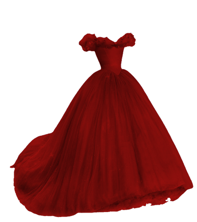 Red Gown Prom Dress