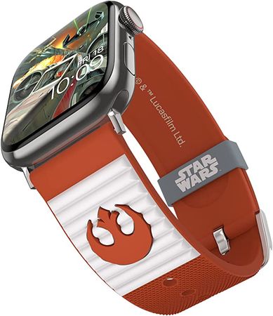 Amazon.com: Star Wars - BB-8 Droid Blueprints Smartwatch Band - Officially Licensed, Compatible with Every Size & Series of Apple Watch (Watch not Included) : Cell Phones & Accessories