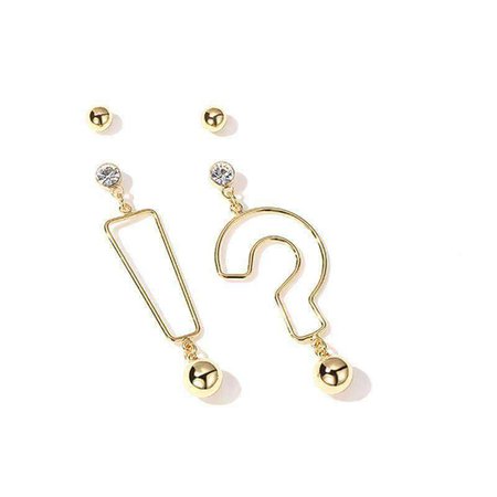 The ?! Earring Set - Special Gift For Jewelry Lovers — Kina & Tam