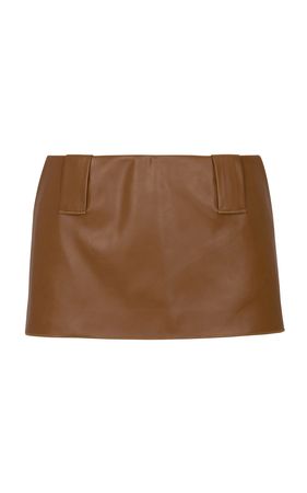 Egas Faux Leather Skirt By Aya Muse | Moda Operandi
