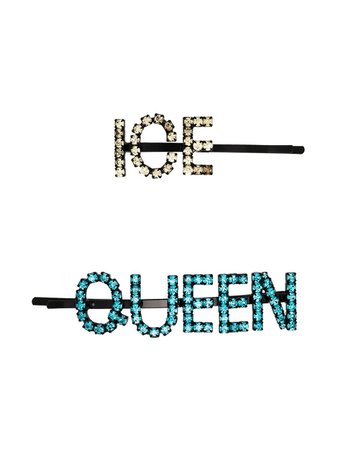 Ashley Williams Ice Queen Crystal Hairpins - Farfetch
