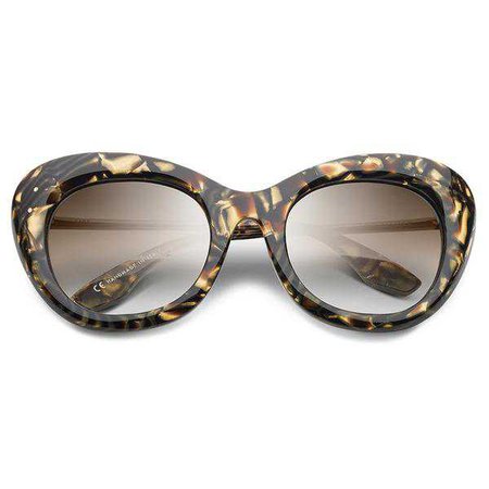 Sunglasses | Shop Women's Gold / Bronze Gradient Lens at Fashiontage | 09681-904