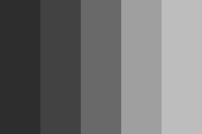 Grey / Gray Color Palette
