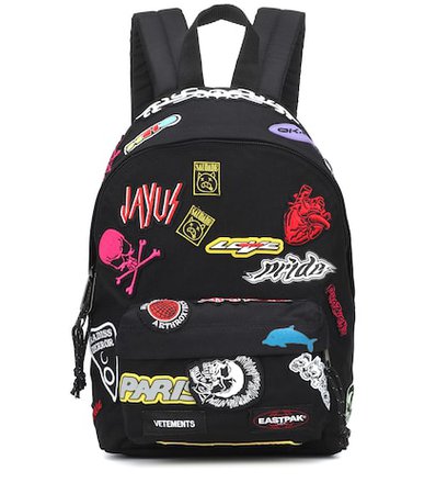 x Eastpak® Mini Embroidered Sticker backpack