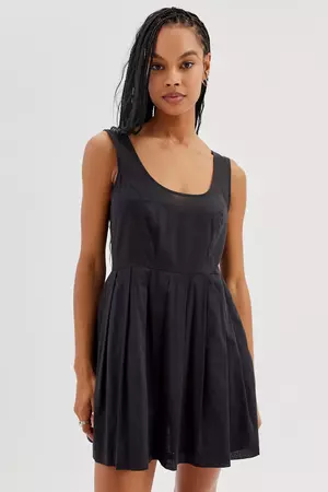 UO Sky Scoop Neck Mini Dress | Urban Outfitters