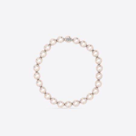 Women's Pearl Necklace in Silver | Balenciaga US