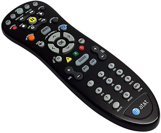 Amazon.com: Genuine AT&T U-Verse S10-S3 Standard IR Infrared Multifunctional Digital DVR TV Television Universal Cable Box Black Remote Control Controller C1-517609733288, CYB UG-R31111: Home Audio & Theater