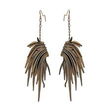 Raluca Tan Recycled Leather Earrings – Sonya Monique Jewelry and Accessories