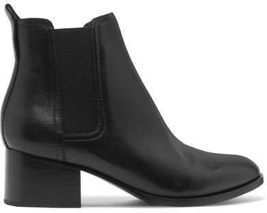 Walker Leather Chelsea Boots - Black