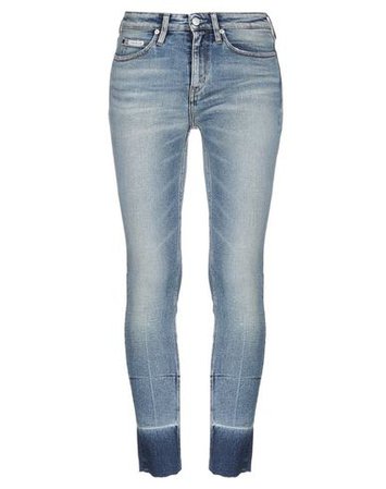Calvin Klein Jeans Denim Pants - Women Calvin Klein Jeans Denim Pants online on YOOX United States - 42739761IO