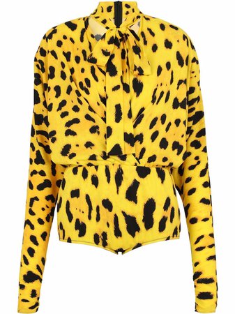 Dolce & Gabbana leopard-print Bodysuit - Farfetch