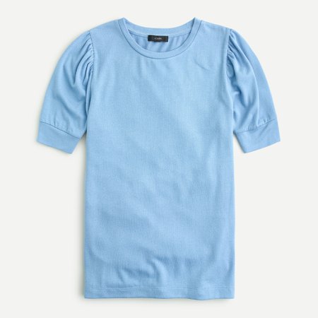 J.Crew: Supercozy Puff-sleeve Top For Women