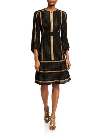 Nanette Lepore Boho Strip Dress | Neiman Marcus