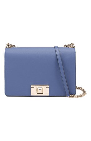 Женская сумка mimi small FURLA синяя цвета
