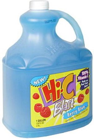 Hi C Berry Blue Flavored Fruit Drink - 128 oz, Nutrition Information | Innit