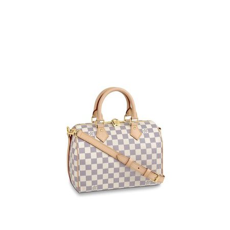 Speedy Bandoulière 25 Damier Azur Canvas - Handbags | LOUIS VUITTON ®