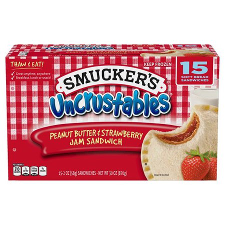 uncrustables strawberry - Google Search