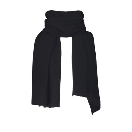 Grace scarf, 60x180cm, black | Balmuir.com