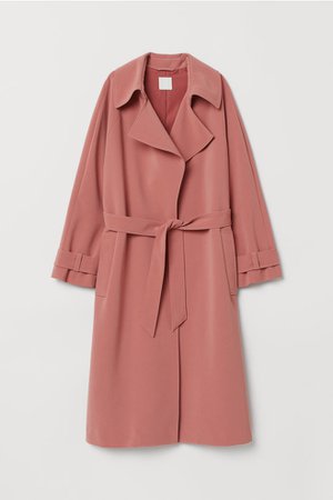 Trenchcoat - Vintage pink - Ladies | H&M US