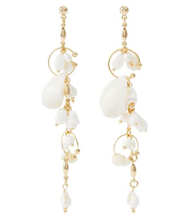 Zimmermann - Exclusive to Mytheresa – Earrings with faux pearls | Mytheresa