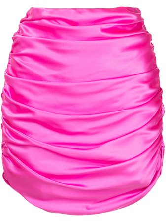 Michelle Mason Gathered Mini Skirt - Farfetch