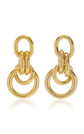 Collins 24k Gold-Plated Earrings By Brinker & Eliza | Moda Operandi
