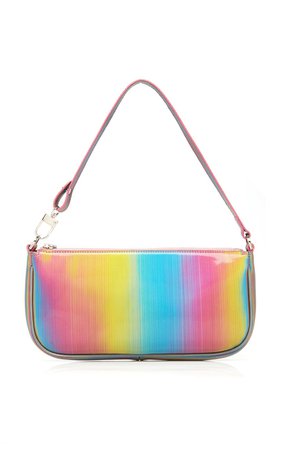 Rachel Rainbow Leather Shoulder Bag by BY FAR | Moda Operandi