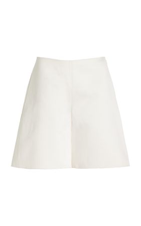 Exclusive Marrian Cotton-Blend Shorts By By Malene Birger | Moda Operandi